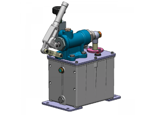 GLA系列双作用液压手动泵站由意大利OLEODINAMICA GASPARINI s.r.l. 公司生产，在国内通过汉莎邓普（HansaTMP）和海伦（Heron）公司销售他们的产品。GLA系列的手动泵站为GL系列双作用液压手动泵配油箱装配而成，用于操作单作用液压油缸。该系列手动泵站有：GLA20\GLA25\GLA28\GLA30\GLA35\GLA40\GLA45等型号。GLA系列的手动泵站广泛应用与船舶、甲板机械，工程机械，铁路工程机械，液压系统，车辆工程，登高平台等各种行业。